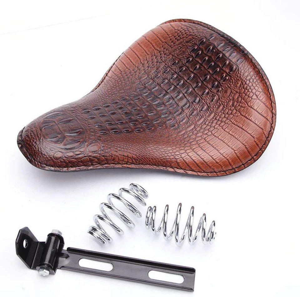 Muelle de asiento individual grande de 13" para motocicleta Harley Davidson Sportster 883 Bobber Foto 2 de 4