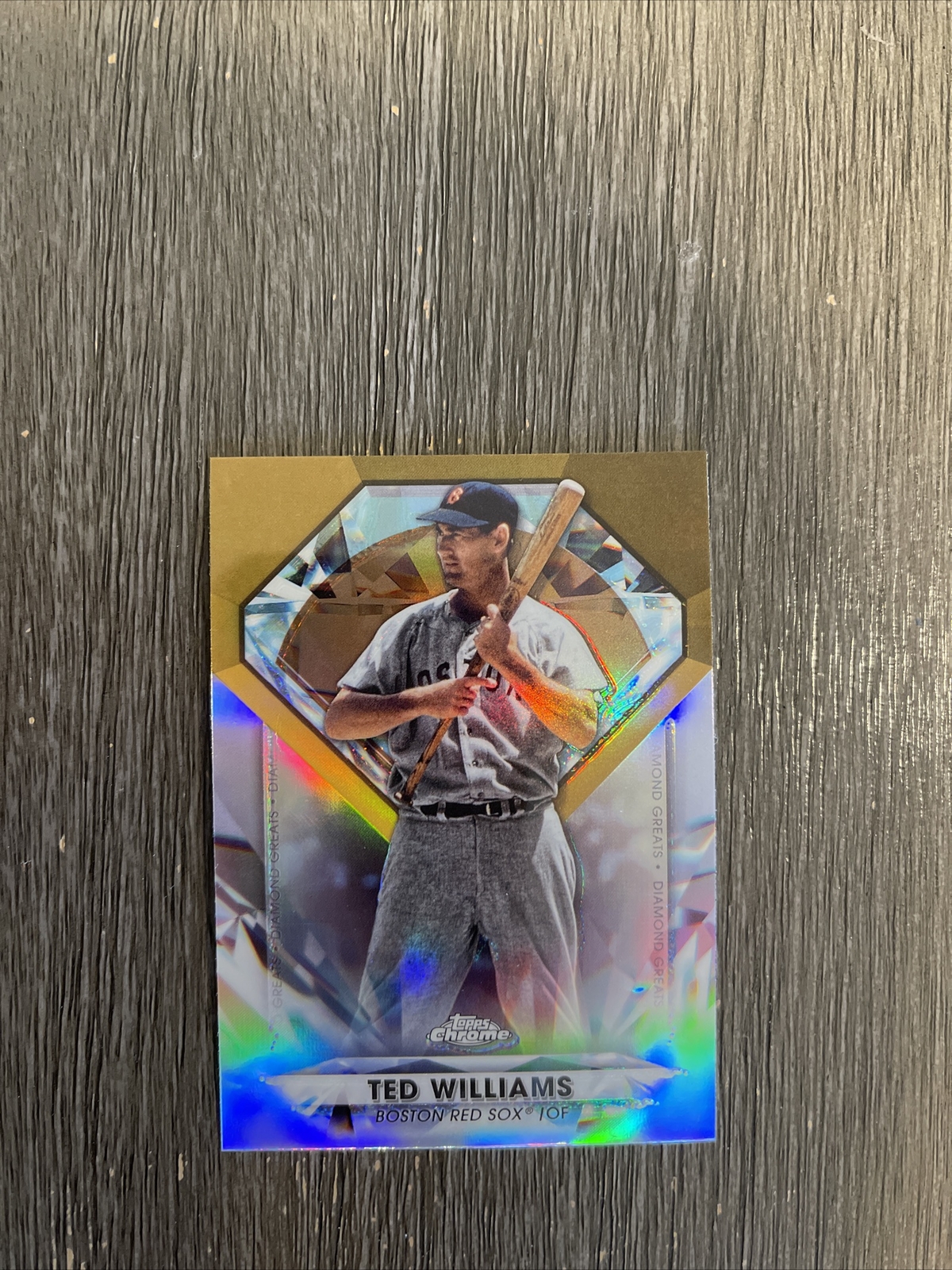2022 Topps Chrome Update-Diamond Greats-Ted Williams #DGC-6 | eBay