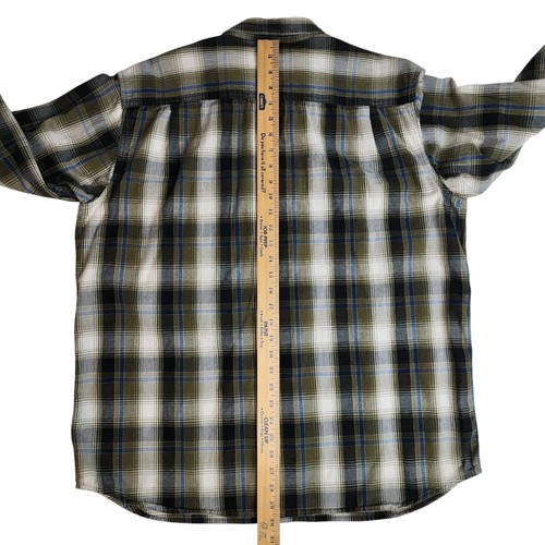Carhartt Shirt Men's XL Plaid Button Down Relaxed Fit Workwear - Picture 6 of 8