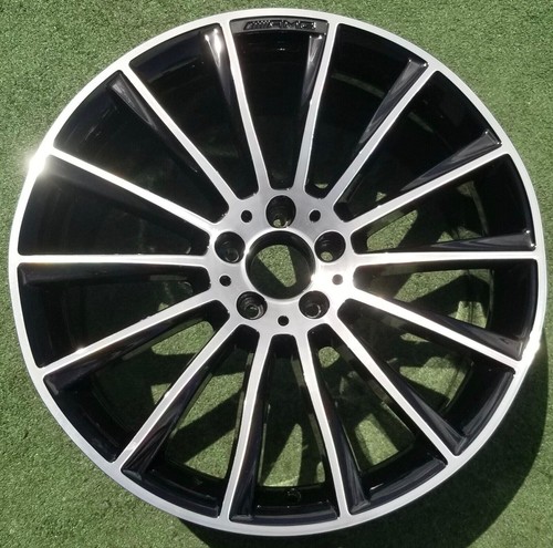 Factory Mercedes-Benz AMG S560 Wheel Black OEM 20 in S550 85355 A2224010500 - Picture 1 of 8