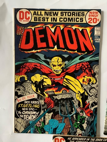 The Demon DC comics issues 1,2,6,7 and 8 - Picture 2 of 5