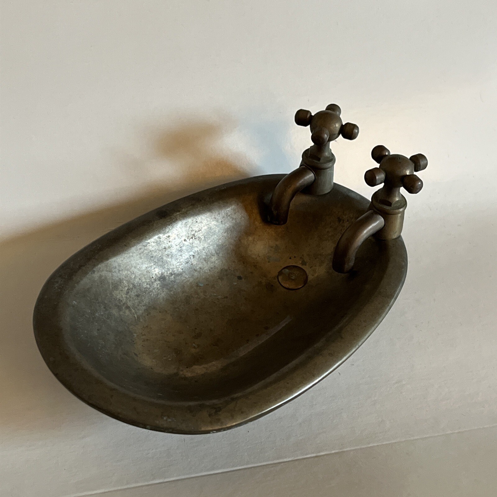 Vintage Brass Bathtub Bar Soap Holder Dish Excellent Condition eBay