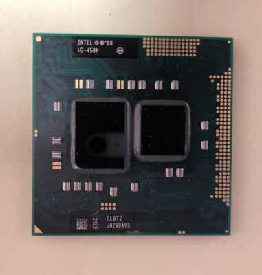 Intel Core i5-450M SLBTZ 2.4G 3MB 2.5GT/s Socket G1 PGA988 CPU Processor