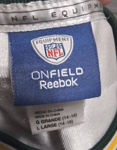 Reebok Clay Mathews Jersey Youth Large (14-16) NFL Green Bay Packers On Field - Picture 5 of 9