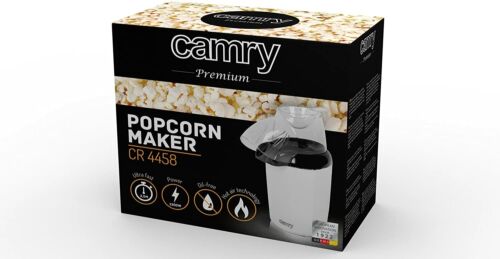 POPCORN Macchina pop corn ad aria calda SENZA OLIO o burro per CASA 1200W FESTE - Foto 5 di 5