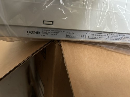 Memorex Telex 1301 9 Pin Dot Matrix Printer GE5253A Oki Microline ML320 New - Picture 4 of 10