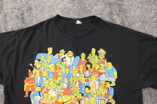 Vintage Y2K 2007 the simpson black graphic t-shirt mens size XL - Picture 2 of 12
