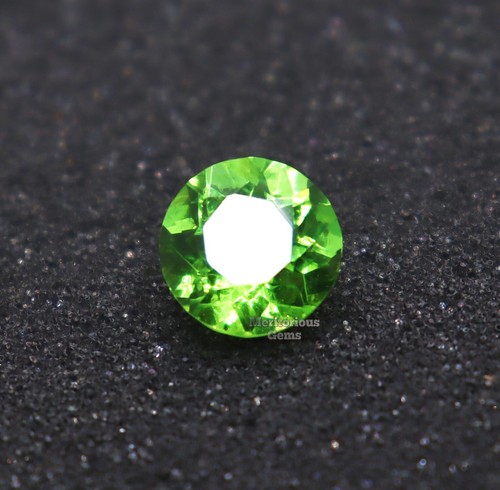 Piedra preciosa suelta de peridoto verde de 10 quilates corte redondo certificado peridoto calidad AAA - Imagen 5 de 9