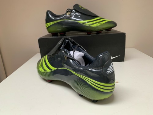 Botines de fútbol Adidas + F50.8 Tunit negros climacool talla EE. UU. 11.5 11 UK 46 - Imagen 5 de 7