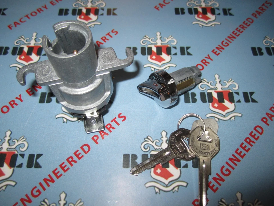 Interruptor de encendido Buick Special Super Century Roadmaster Limited 1954-1958 con llaves Foto 2 de 4
