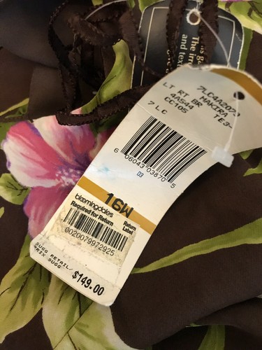 NWT $149 Jones New York Signature Silk Floral Dress - Sleeveless Plus Size 16W . - Picture 11 of 12