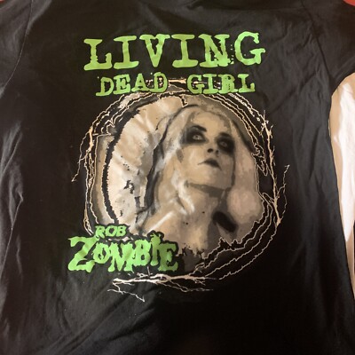 ROB ZOMBIE living dead girl Tシャツ ロブゾンビ ROB ZOMBIE - Horror shirts at Cavitycolors – CavityColors