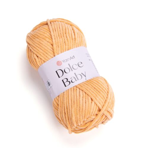 Baby Soft Fluffy Chenille yarn, Baby Dolce chenille yarn baby velvet yarn - Picture 82 of 85