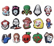 15pcs Halloween Shoe Charms for Croc Charms