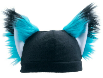 Furry hat with ears Outlet