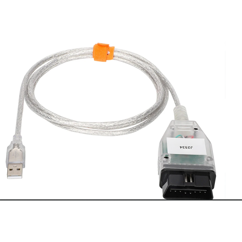 24HI For Toyota Lexus Techstream V18 J2534 Cable Line Mini VCI