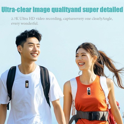 2.7K Mini Wifi Sports Camera Action Camera 180° Twist Lens Cam 1080P βь I9O P5X4 - Photo 9/17