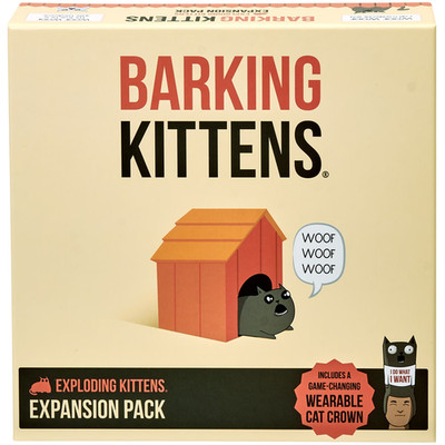 Barking Kittens: Exploding Kittens Expansion Pack BRAND NEW IN UNOPENED BOX