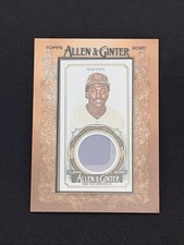2020 Allen and Ginter Tony Gwynn Framed Mini Card Game Used Memorabilia #MFR-TGW