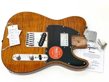 Genuine Fender Squier Tele Flame Maple Top LOADED BODY Humbucker Electric Guitar