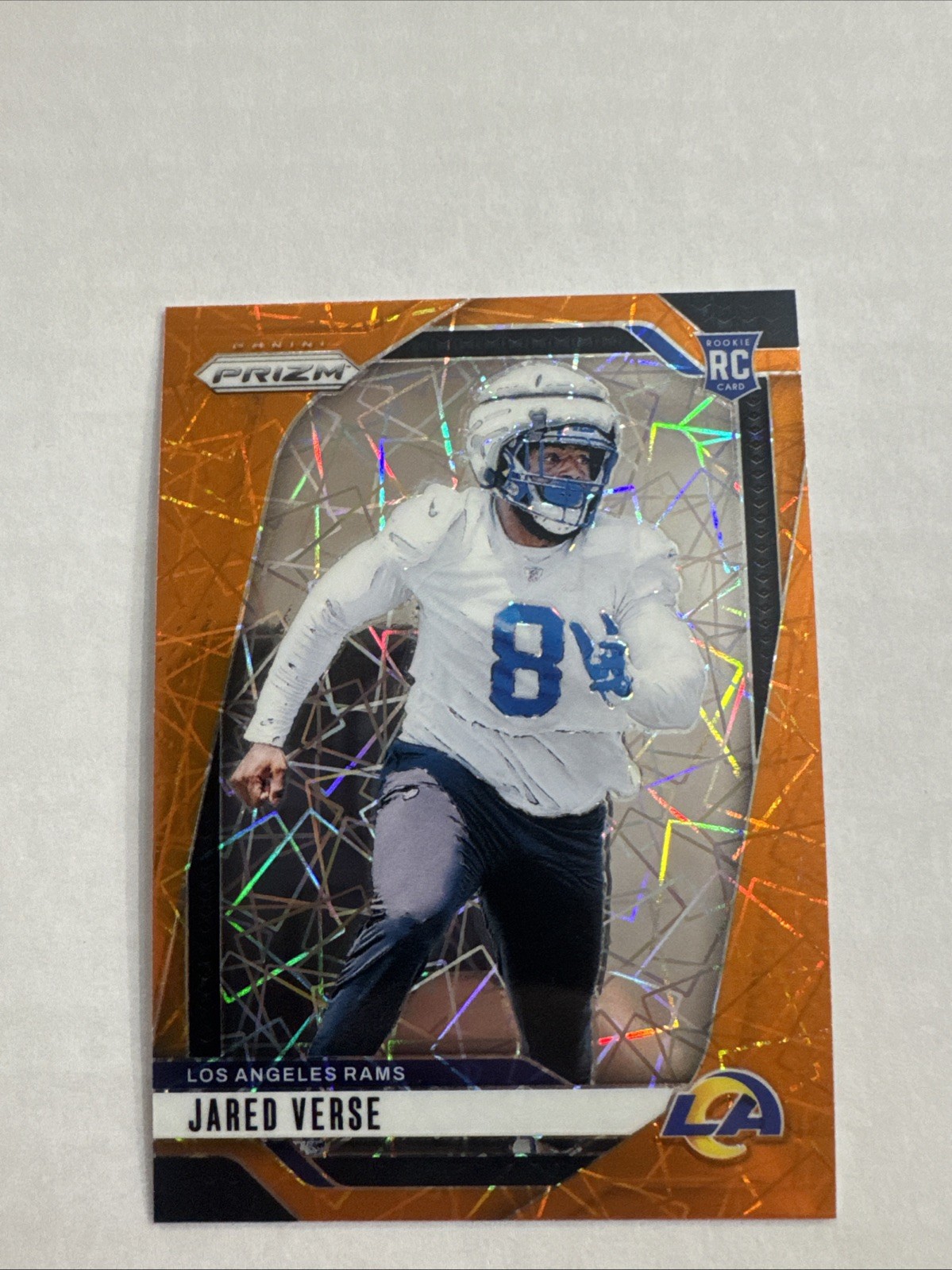 2024 Panini Prizm - Rookies Jared Verse #341 Lazer Prizm (RC)