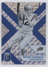 2018 Panini Elite Draft Picks Aspirations Blue /25 Roger Staubach #85 HOF ni4