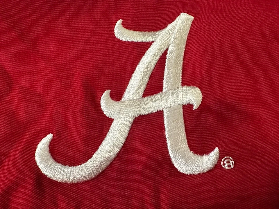 Camisa de pesca masculina Columbia Alabama maré carmesim cabeça de osso botão ~L ~ $50 ~ Nova com etiquetas - Imagem 3 de 4