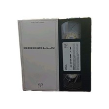 Godzilla Vhs 1998 White Cover