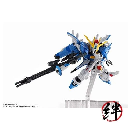 Figura estilo NXEdge tipo astilla azul Gundam Sentinel MS Unit Ex-S Gundam Foto 4 de 4