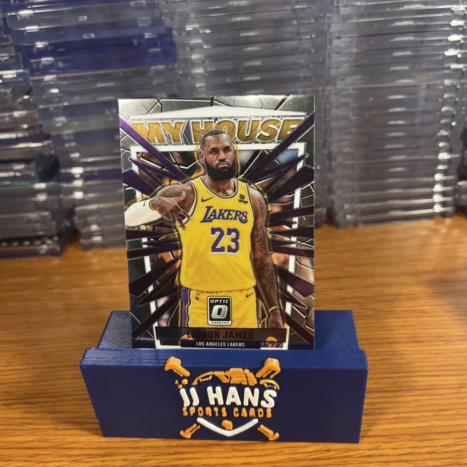 Lebron James trading card