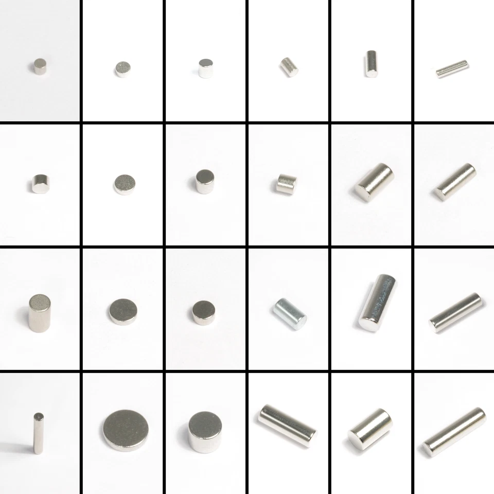 Neodym Magnet Rund N52 N45 Kleine Starke Magnete Scheiben Magnetscheiben Stark 