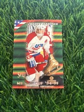 1994-95 Select GOLD MEXICO CUP ROOKIE RC # 150 MARTY REASONER ST LOUIS BLUES H14