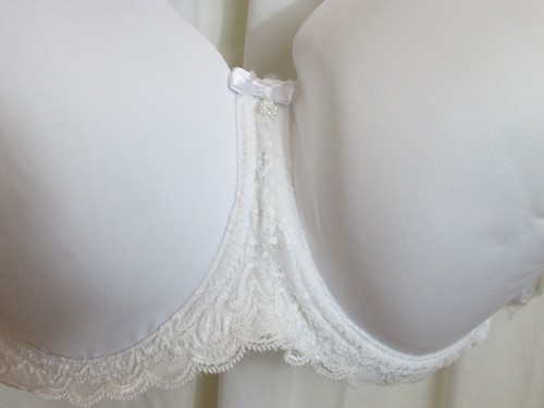 Nuevo sin etiquetas Sujetador Victoria Secret Mujer Blanco Multi Correas Doble Espalda 38G - Imagen 2 de 5