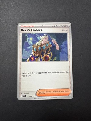 Boss's Orders Pokemon TCG Trainer Card Mega Evolutions