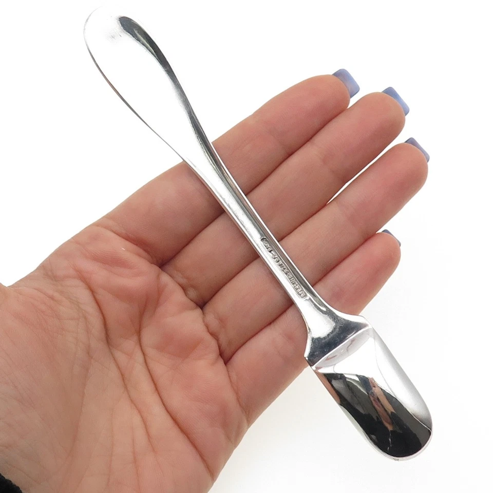 Kirk Stieff 925 Esterlina Antigua Victoriana 1892 Stieff Rose Cuchara de Alimentación Infantil Foto 2 de 4