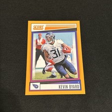 2022 Score Football [Orange] Kevin Byard #33 Tennessee Titans