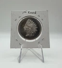 1 oz .999 Fine Silver Round Indian Head Design