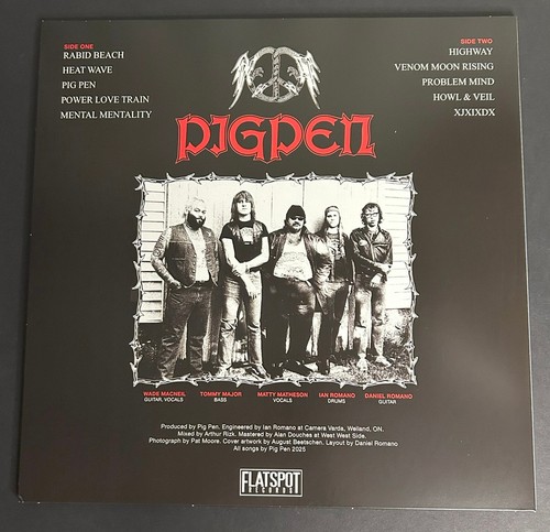 Pig Pen Mental Madness LP NEW Hardcore Punk Matty Matheson End It Skinhead - Imagen 3 de 3