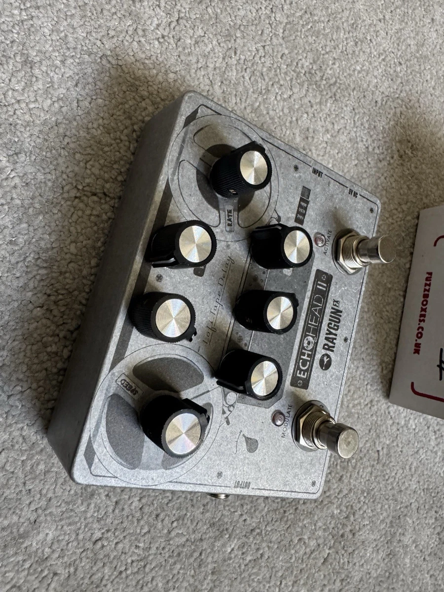 Raygun fx echohead ii 2 tape echo delay pedal guitar