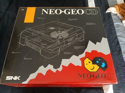 Neo Geo Cd Model 1 Complete Mint In Box Matching #'s, #4557 Clean Condition