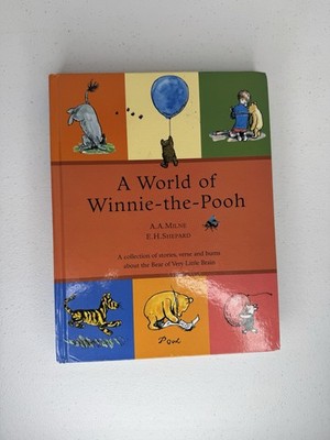 A World of Winnie-the-Pooh by A.A. Milne 1998 HC/DJ Illustrated by E.H. Shepard