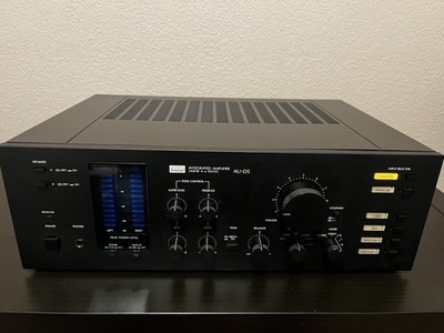 Sansui AU-D5 Integrated Amplifier, Tested, VU Meters Not Working, Dent Corner