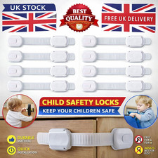 Baby Child Proof Safety Cupboard Door Lock Cabinet Drawer Fridge Pet Child UK