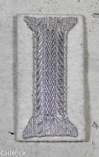 WW2 German Army Heer Infantry Cuff Tab Single Flat Wire Unissued Waffenrock F525