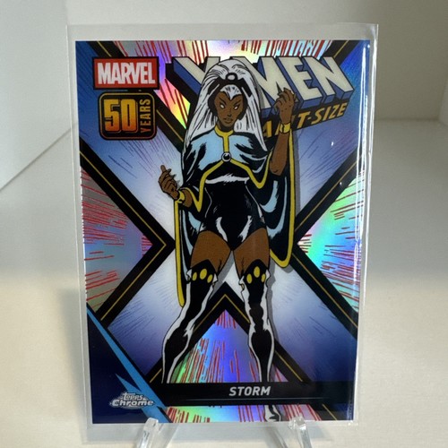 Marvel Topps Chrome Storm 2025 X-Men Giant-Size 50th Anniversary Refractor XM-4 - Bild 3 von 3