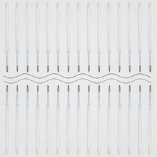 64pcs Pen Refills (Blue & Black) Retractable Ballpoint Pens Cartridges , 1.0m...