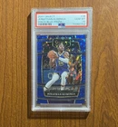 2021 Panini Select Basketball Blue Disco Jonathan Kuminga #28 PSA 9