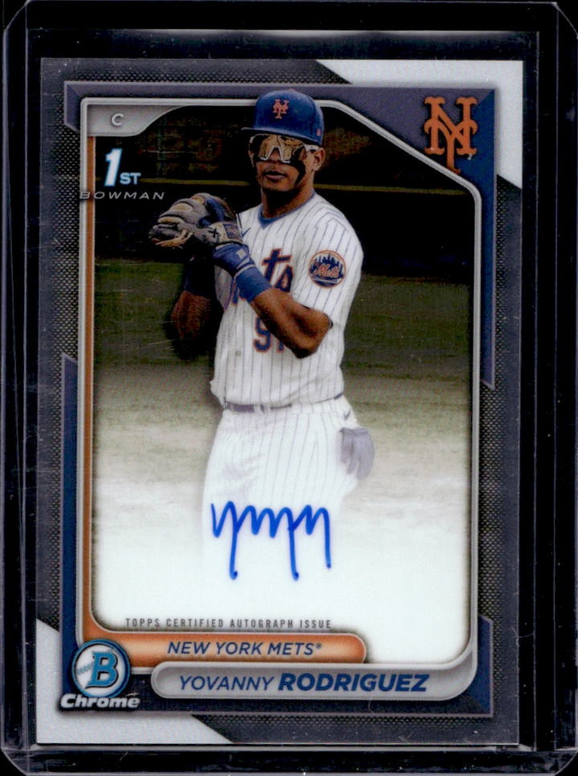 2024 Bowman Chrome Yovanny Rodriguez Auto 1st #CPA-YR Mets