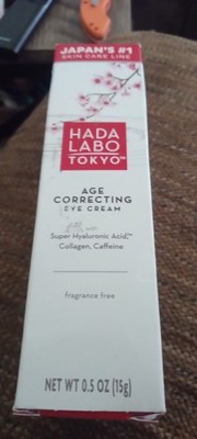Hada Labo Tokyo Age Correcting Eye Cream.