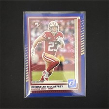 Panini Donruss 2023 Christian McCaffrey #161 Press Proof 49ers NFL Football